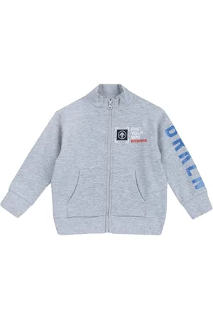chicco Bluza z zamkiem błyskawicznym, wygodna i modna bluza z miękkiej bawełny, można prać w pralce, odzież dziecięca i chłopięca, zaprojektowana we Włoszech, , 9 miesięcy