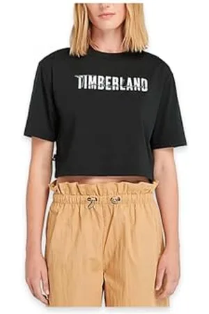 Timberland Koszulka damska z krótkim rękawem Cropped, , S