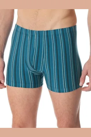 Schiesser Męska bielizna szorty dla mężczyzn, miękkie i wygodne, bez gumowego ściągacza, bawełna ekologiczna, bokserki na co dzień, , 4XL