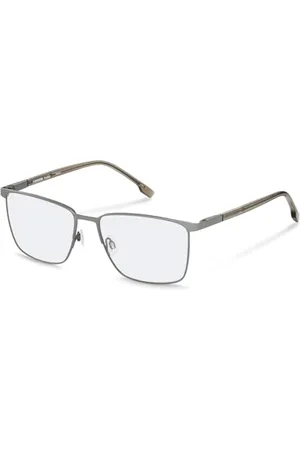 Rodenstock R7146 oprawki okularów na receptę, szare, oliwkowe - męskie, , 56