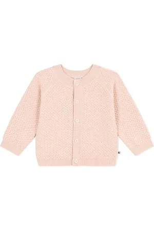 Petit Bateau Unisex Baby A08AD kardigan, różowy (Salin), 6 miesięcy, , 6 miesi?cy