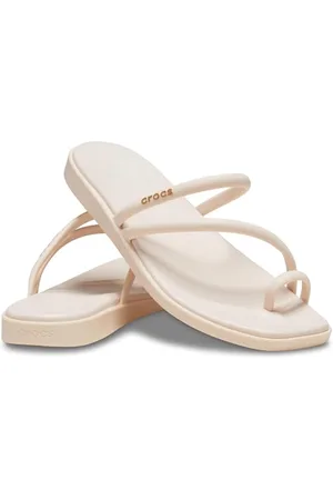 Crocs Damskie sandały Miami Toe Loop płaskie, , 33/34 EU
