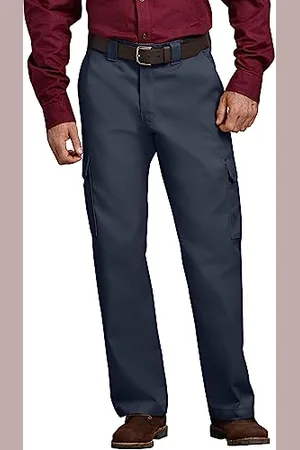 Dickies Męskie spodnie robocze cargo o prostym kroju, 36W / 34L