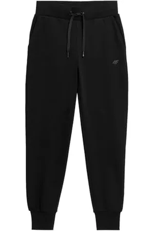 4F Trousers CAS F606 Deep Black M dla kobiet, , M