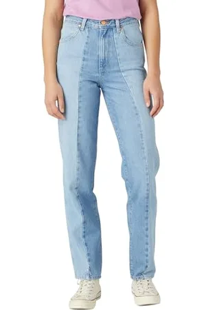 Wrangler Damskie dżinsy Mom Straight, , 42W / 32L
