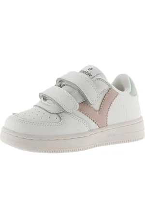 victoria 1124104-WOMEN Tiempo Bottle Bass z efektem skóry z kontrastowym logo ORAZ zapięciem na rzep dla kobiet, , 38 EU