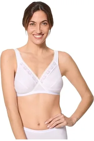 Playtex 2 biustonosze bawełniane bez fiszbin damskie x2, , 85C