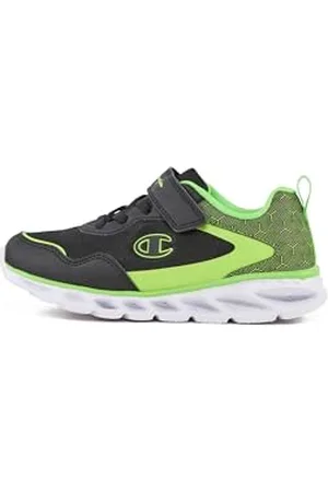 Champion Wave 2 B PS Niskie tenisówki, Nero/Verde (KK007), 27,5 EU, , 27.5 EU