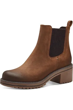 Marco Tozzi Damskie buty Chelsea 2-25421-43, NUT Comb, 38 EU, , 38 EU