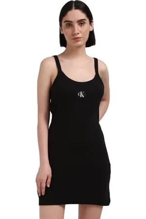 Calvin Klein Jeans Damska letnia sukienka bez rękawów, , L