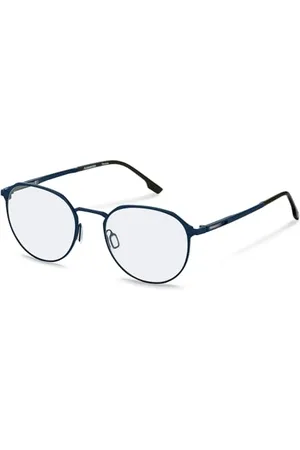 Rodenstock R7150 Oprawki okularów na receptę, ciemnoniebieskie, czarne, uniseks, , 53