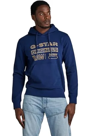 G-Star RAW Distressed Originals Hooded Sweat, , S