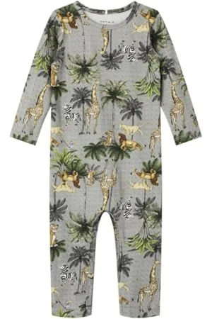 NAME IT Nbmjebb kombinezon dziecięcy dla chłopców Lionking Ls Suit Wdi, , 74