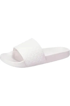 Tommy Hilfiger Damskie sandały basenowe z monogramem, , 7 UK, , 41 EU