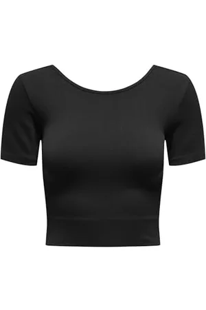 ONLY ONPJAIA Life SS 2-Way Crop Seam TOP NOOS, , XS-S