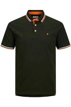 JACK & JONES Jjepaulos Polo Ss Noos Pls męska koszulka polo, , 6XL