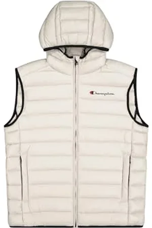 Champion Legacy Outdoor (220341) - WR Light Nylon Cire 35gr Small Script Logo High-neck Kamizelka imbotito, , XS Mężczyźni FW24, , XS