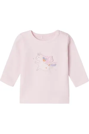 NAME IT Nbflolai Ls Box Top dla dziewczynek, , 74 cm