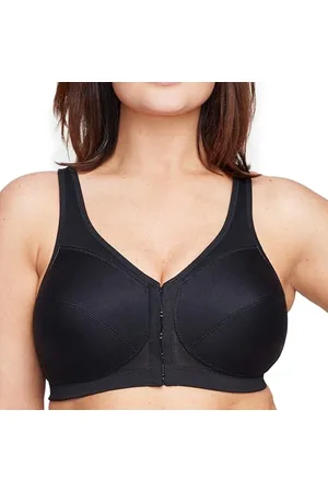 Glamorise Damski biustonosz MagicLift z przodu z zamkniętą postawą pleców #1265, , 105D