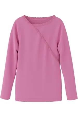 NAME IT Dziewczęca Nkfnanettie Ls Top Pb koszulka z długim rękawem, , 134-140