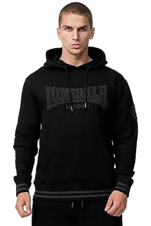 Lonsdale London Męska bluza z kapturem, normalny krój Kneep, , M, 117469