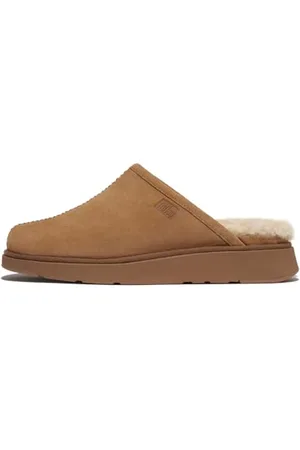 FitFlop Męskie kapcie Gen-FF z podszewką z zamszu, , 43 EU