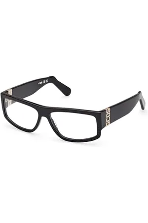 GCDS Unisex GD5025 receptujące oprawki do oczu, błyszczące czarne, 56, , 56