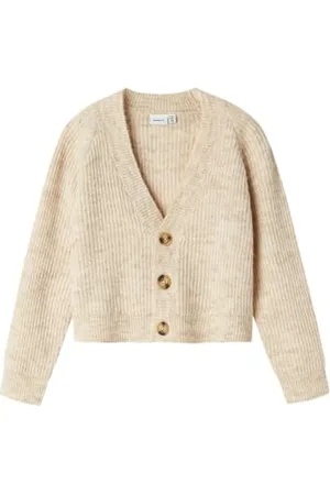 NAME IT Nkfholly Boxy Short Knit Card Noos, , 116 cm