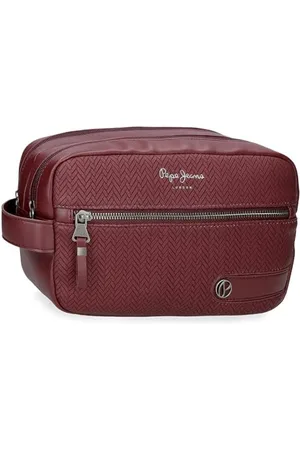 Pepe Jeans Sprig Kosmetyczka czerwona 26x16x12 cm Sztuczna skóra by Joumma Bags, , Talla única, Kosmetyczka