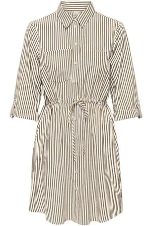 ONLY Onlsarah Ls Shirt Dress WVN, , S