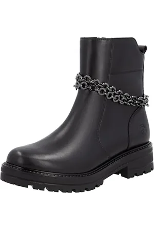 Remonte Damskie botki D2285, czarne, rozmiar 39 EU, , 39 EU