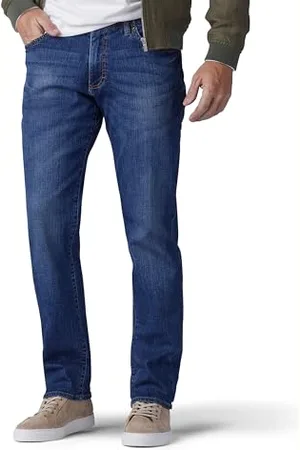 Lee Męskie dżinsy z serii Modern Extreme Motion Straight Fit zwężane nogawki, , 29W / 30L