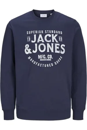JACK&JONES JUNIOR Bluza chłopięca Jjjeans Sweat O-Neck Jnr, , 152