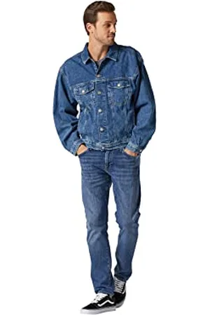 Mavi Kurtka męska Basic Jacket RYAN kieszenie z patkami na piersi z zapięciem na guziki, , S