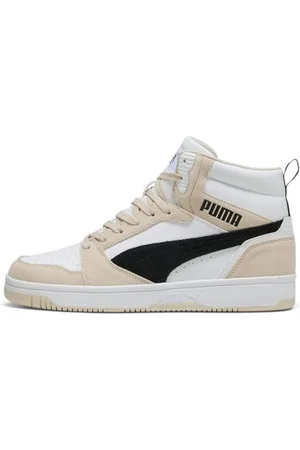 PUMA Unisex Rebound V6 SD Sneaker, Alpine Snow Black White, 42 EU, Alpine Snow Czarny Biały, 43 EU