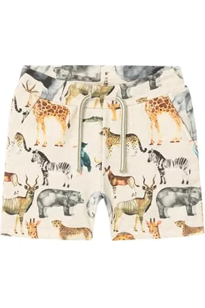 NAME IT Spodenki chłopięce Nmmjasen Sweat Long Shorts Unb Sweatshorts, , 110