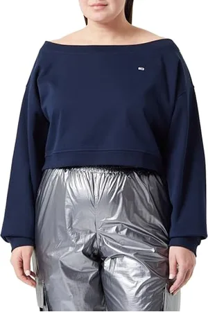 Tommy Hilfiger Damskie bluzy Tjw CRP z odkrytymi ramionami, , XL