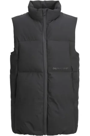 JACK&JONES JUNIOR Chłopięca kamizelka pikowana JORVESTERBRO AW24 JNR, czarna, 140, , 140