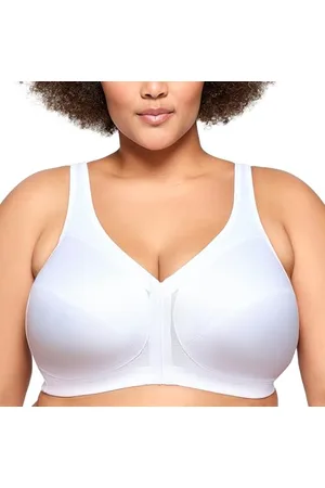 Glamorise Damski biustonosz MagicLift z przodu z zamkniętą postawą pleców #1265, , 135D