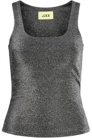 JACK & JONES Jxsaga STR Sl dwustronny błyszczący top JRS Tank top, , S
