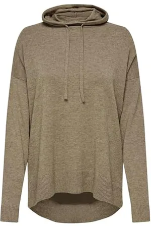 ONLY Onlibi Ls Loose Long Hood Cc KNT sweter z dzianiny, , S
