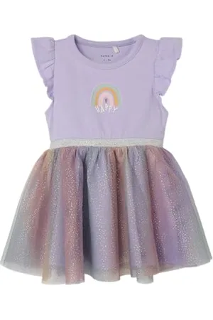 NAME IT Nbfhappi Ss Dress Box, , 56 cm