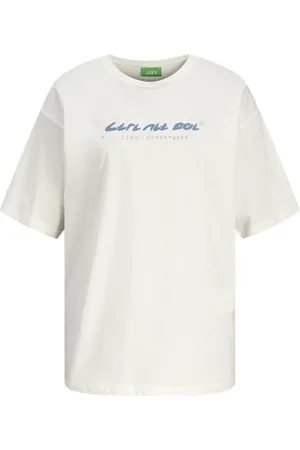 JACK & JONES Jxpiper Loose Ss Tee JRS T-shirt damski, , M