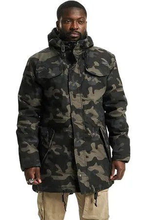 Brandit Męska parka Marsh Lake, szara, XL, , XL