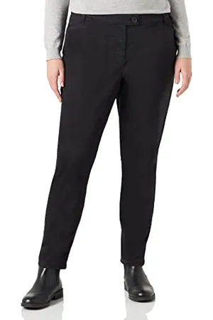 Marc O’ Polo Marc OPolo damskie spodnie chinosy z dodatkiem stretchu, krój slim fit, czarny, 38W / 38L