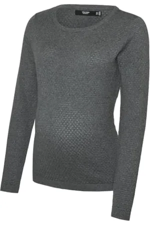 Mama;licious MAMA.LICIOUS VMMCARE Structure LS O-Neck BLOU NOOS, , XS