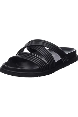 L37 Handmade Shoes Damskie sandały Jamaica Slide, czarne, 41 EU, , 41 EU