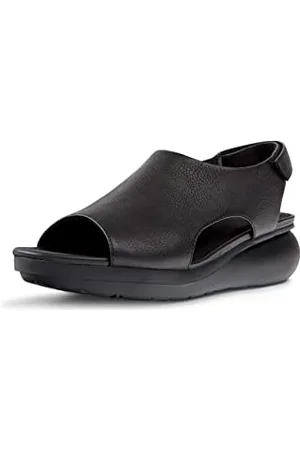 Camper Damskie sandały Balloon Wedge Black, czarne, 37 EU, , 37 eu