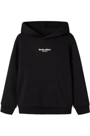 NAME IT Nkmbrody Ls Sweat Wh Bru Noos, , 122-128