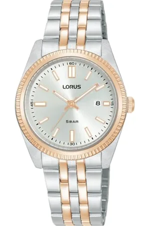 Lorus Damski analogowy zegarek kwarcowy z bransoletką ze stali nierdzewnej RJ282BX9